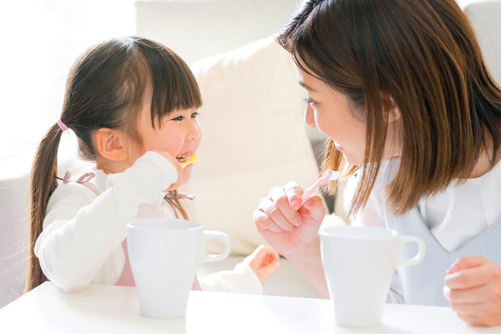 毎食後、歯を磨きましょう